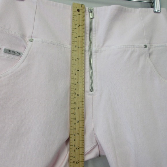 Freddy WR Up Snug 7/8 Pants Women XL Pink Ankle Stretch Tights Chic 520 - Picture 16 of 16